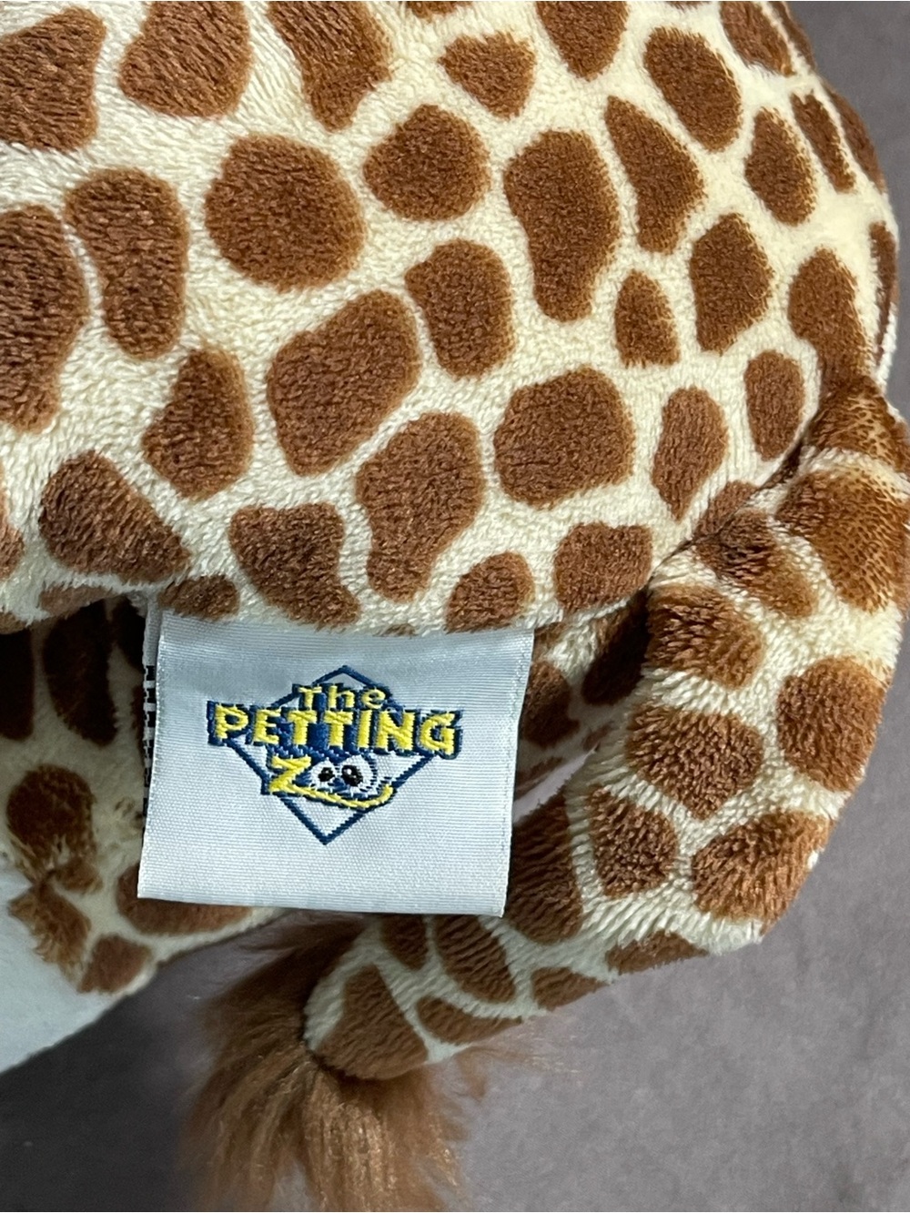 The Petting Zoo Giraffe Plush 14 Inches - Picture 3 of 6